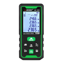 Máy đo khoảng cách laser SNDWAY SW-100G 100m tia xanh