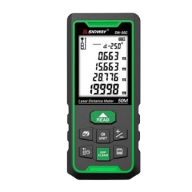 Máy đo khoảng cách Laser SNDWAY SW-50G 50m tia xanh